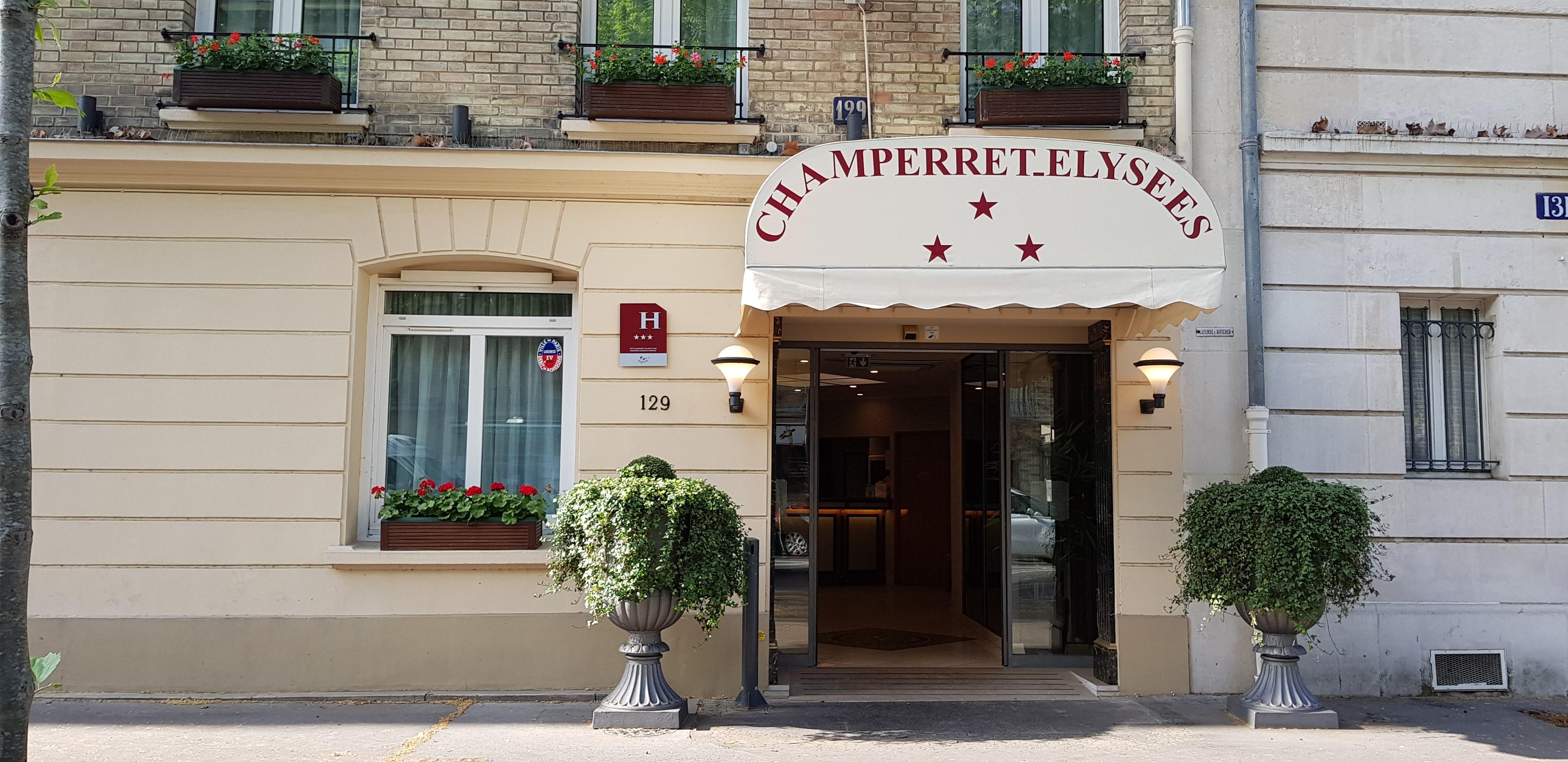 Hotel Champerret Elysees Paris Eksteriør bilde