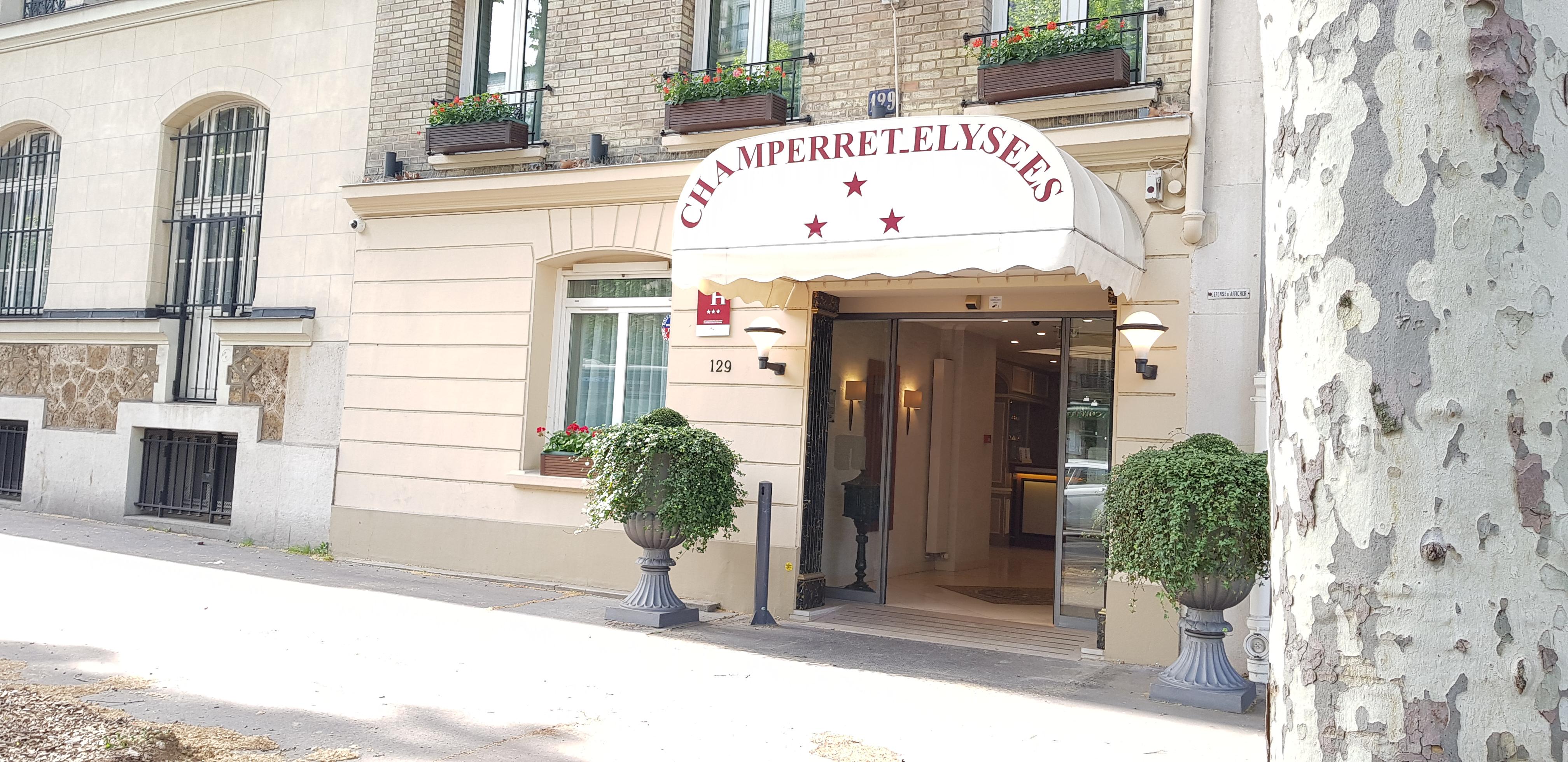 Hotel Champerret Elysees Paris Eksteriør bilde