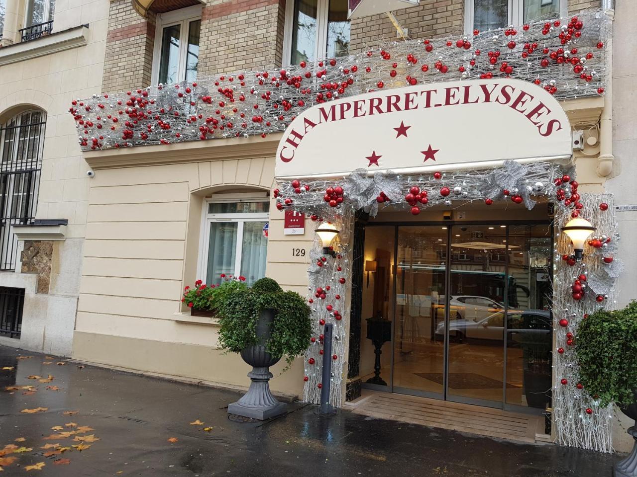 Hotel Champerret Elysees Paris Eksteriør bilde