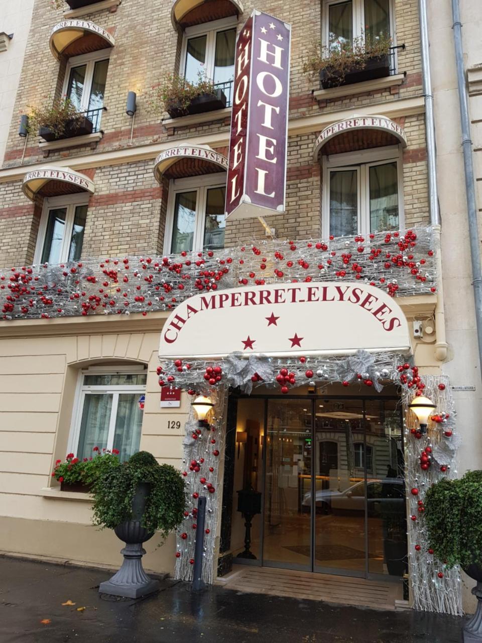 Hotel Champerret Elysees Paris Eksteriør bilde