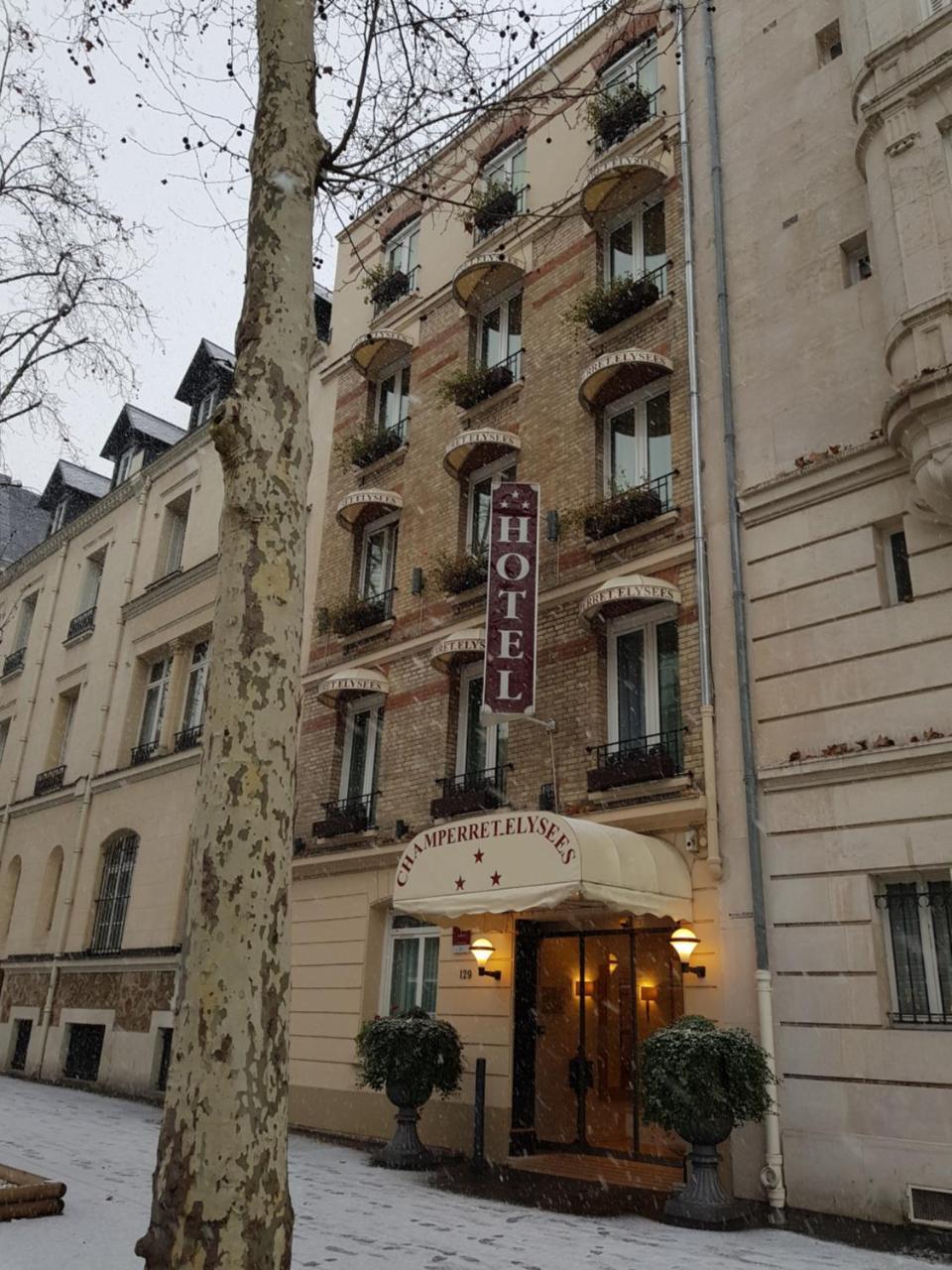 Hotel Champerret Elysees Paris Eksteriør bilde