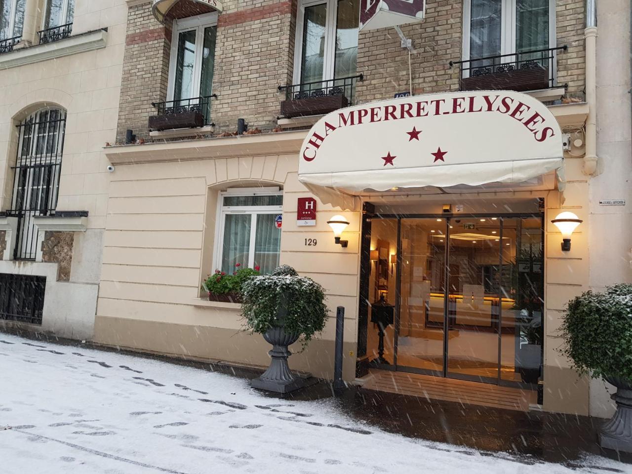 Hotel Champerret Elysees Paris Eksteriør bilde